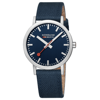 Classic, 40 mm, Tiefseeblaue Uhr, A660.30360.40SBD, Frontansicht