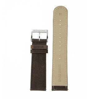 Genuine leather strap, 22mm