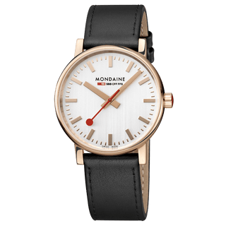 evo2, 40mm, Rose Gold Toned and Black Uhr, MSE.40112.LB, Frontansicht