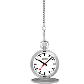 Pocket Watch, Stainless Steel, 48 mm	, Front view