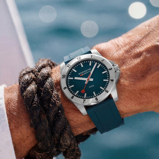 Numeri, Blaues Silicon, 42 mm