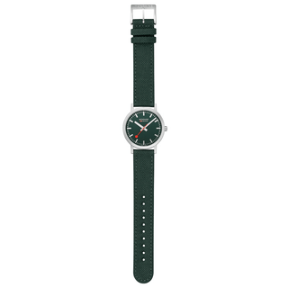 Classic, 36 mm, Waldgrüne Uhr, A660.30314.60SBF, Frontansicht