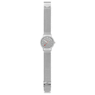 Classic, 36 mm, Good grey Edelstahl Uhr, A660.30314.80SBJ, Frontansicht