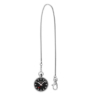 Pocket Watch, Stainless Steel, 43 mm	, Front view