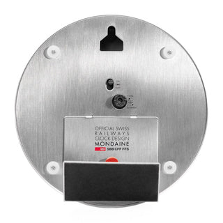 Table clock and alarm clock, 12.5 cm