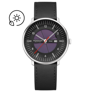 Doppio Solar Skeleton, Stainless Steel, 41 mm