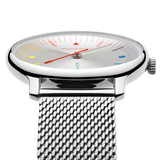 Doppio, Edelstahl, 33 mm