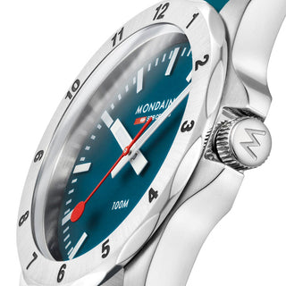 Numeri, Blaues Silicon, 42 mm