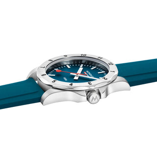 Numeri, Blaues Silicon, 42 mm