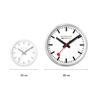 Gold Coloured Wall clock, 40cm