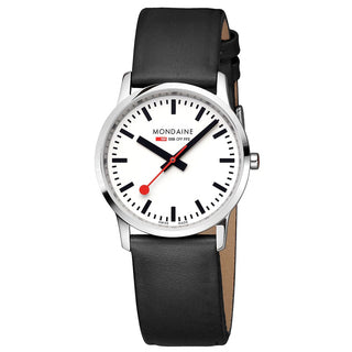 Simply Elegant, Schwarz, 36 mm, A400.30351.12SBB, Front view