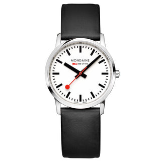 Simply Elegant, Schwarz, 36 mm, A400.30351.12SBB, Front view