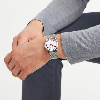 Simply Elegant, 36 mm, stainless steel watch, A400.30351.16SBZ