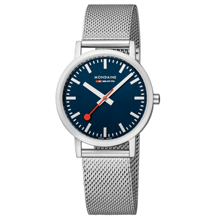 Classic, 36 mm, Tiefseeblaue Edelstahl Uhr, A660.30314.40SBJ, Frontansicht
