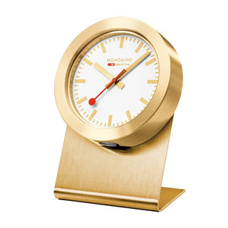 Gold Coloured Magnet clock, 5cm