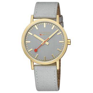 Classic, 40 mm, Good Gray goldene Uhr, A660.30360.80SBU, Frontansicht