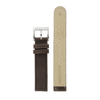 Genuine leather strap, 16mm