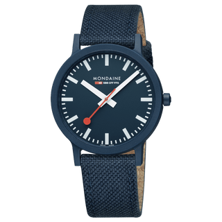 essence, 41mm, Ozean-Blaue nachhaltige Uhr, MS1.41140.LD, Frontansicht